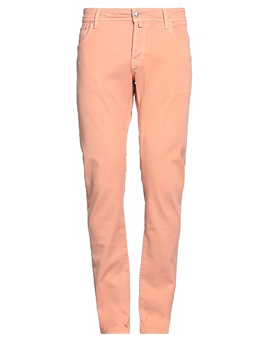 JACOB COHЁN 5-pocket Salmon pink 98% Cotton, 2% Elastane