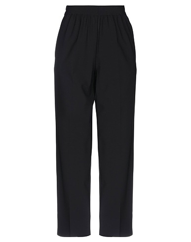 JUCCA Casual trouser Black 53% Polyester, 43% Virgin Wool, 4% Elastane