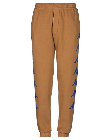 PAURA x KAPPA Casual trouser Camel 100% Cotton