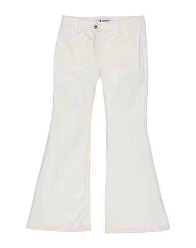 DONDUP Casual pants Ivory 97% Cotton, 3% Elastane