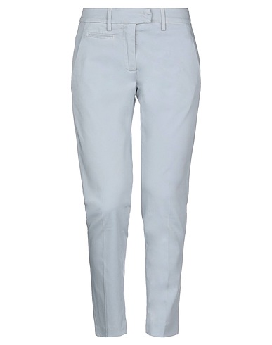 DONDUP Casual trouser Light grey 98% Cotton, 2% Elastane