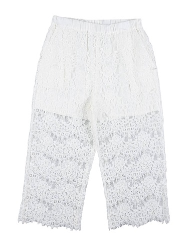 PINKO UP Casual pants White 62% Cotton, 20% Polyamide, 18% Viscose