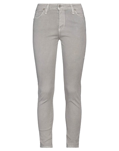 PLEASE Casual trouser Grey 87% Cotton, 10% Polyester, 3% Elastane