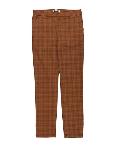 DONDUP Casual trouser Brown 98% Cotton, 2% Elastane
