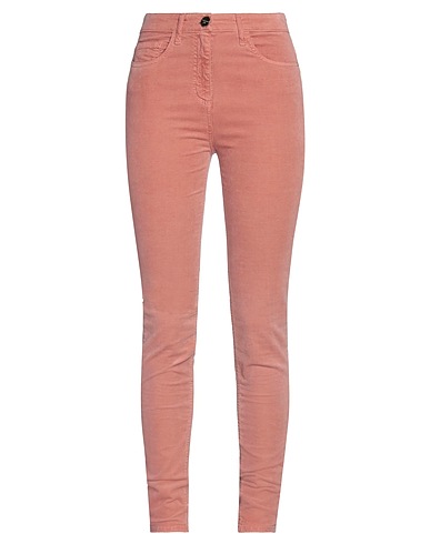 ELISABETTA FRANCHI JEANS Casual trouser Blush 79% Cotton, 19% Modal, 2% Elastane
