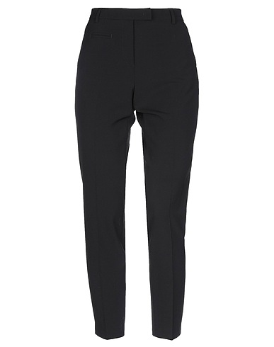 SEVENTY VENEZIA Casual trouser Black 53% Polyester, 43% Wool, 4% Elastane