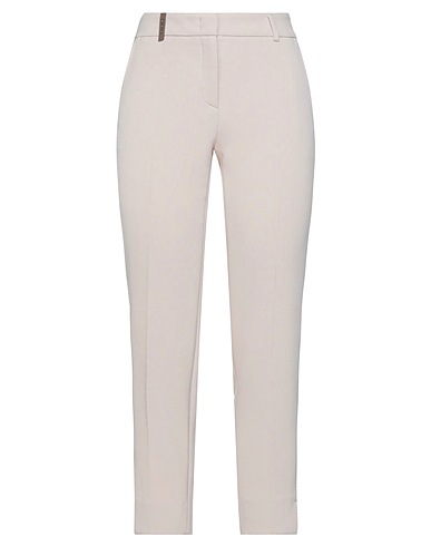 PESERICO Casual pants ICON 4718 Beige 64% Polyester, 27% Viscose, 6% Cotton, 3% Elastane