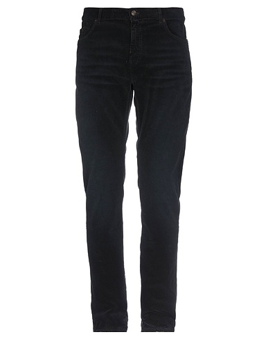 SAINT LAURENT 5-pocket Black 100% Cotton