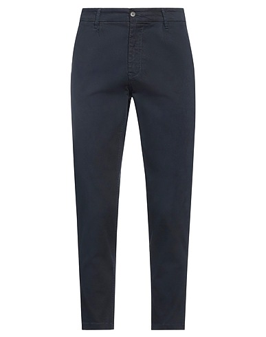 HAIKURE Casual trouser Navy blue 98% Cotton, 2% Elastane