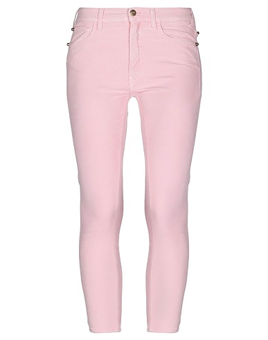 CYCLE Casual pants Pink 98% Cotton, 2% Elastane