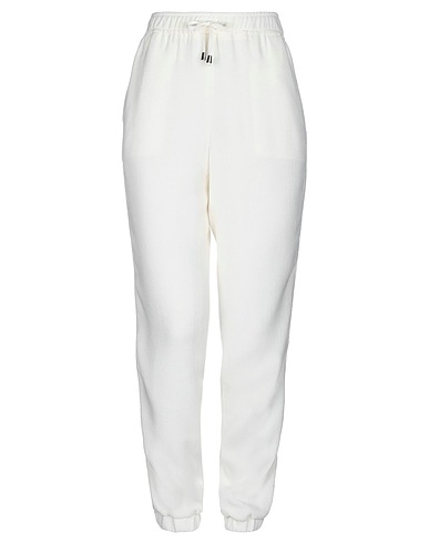 ERMANNO DI ERMANNO SCERVINO Casual trouser Ivory 70% Viscose, 30% Virgin Wool