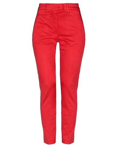 DONDUP Pantalone Rosso 96% Cotone, 4% Elastan
