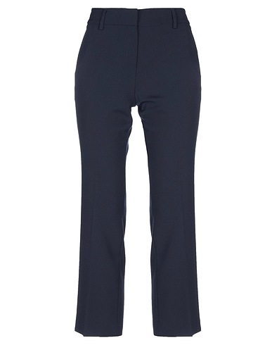 TRUE ROYAL Casual trouser Midnight blue 52% Polyester, 43% Virgin Wool, 5% Elastane