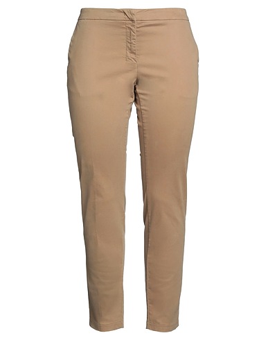 AT.P.CO Casual trouser Camel 97% Cotton, 3% Elastane