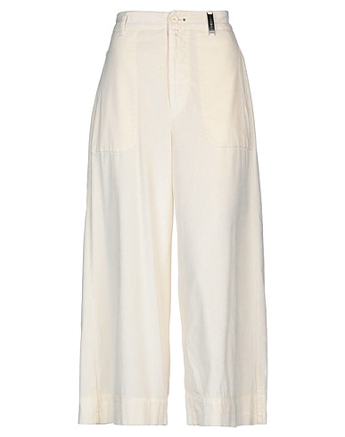 HIGH Pantalone Avorio 50% Rayon, 48% Cotone, 2% Elastan