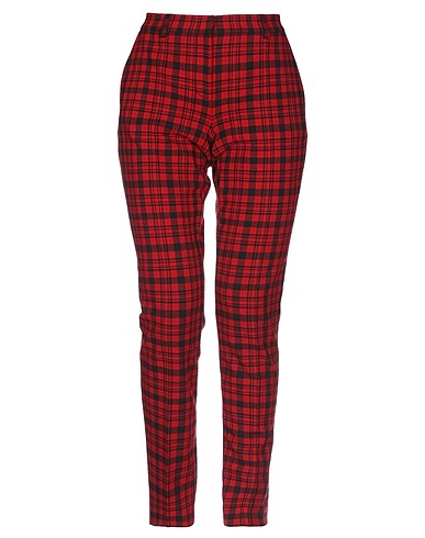 PHILOSOPHY di LORENZO SERAFINI Casual trouser Burgundy 62% Polyester, 32% Viscose, 6% Elastane