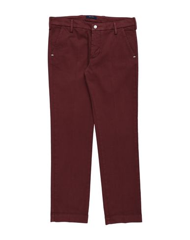 Entre Amis Casual Pants In Maroon