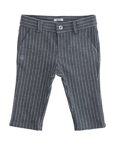 LE BEBÉ Casual trouser Grey 64% Cotton, 36% Polyester