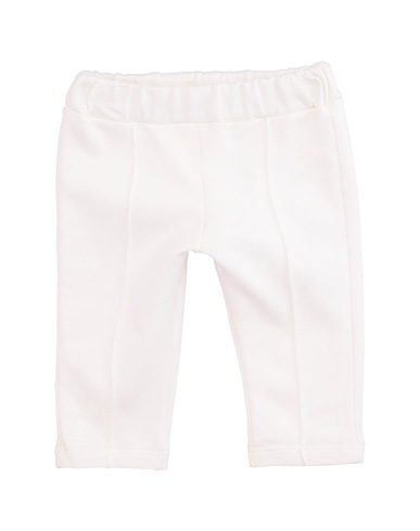 LE BEBÉ Casual trouser White 94% Cotton, 6% Elastane