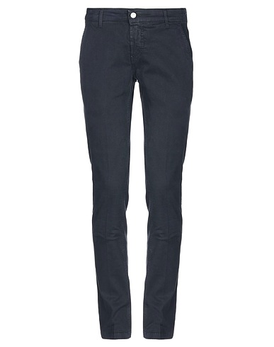 ENTRE AMIS Casual trouser Midnight blue 97% Cotton, 3% Elastane