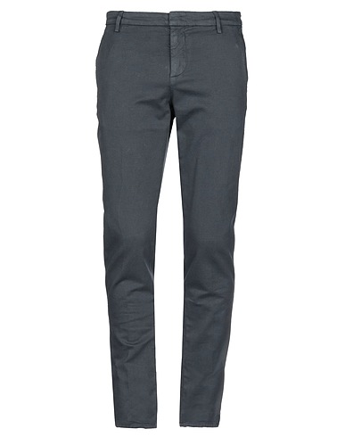 DONDUP Casual trouser Charcoal 97% Cotton, 3% Elastane