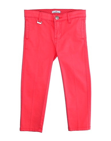 PACIOTTI 4US Casual trouser Coral 97% Cotton, 3% Elastic fibres