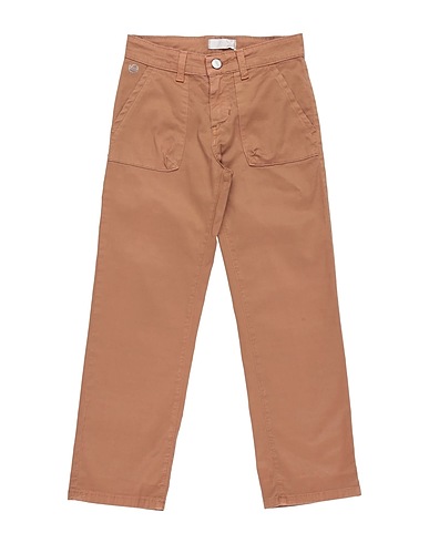 BYBLOS Pantalón Marrón 98% Algodón, 2% Elastán