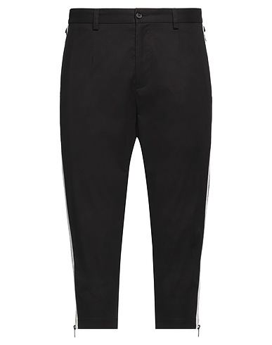 DOLCE&GABBANA Casual trouser Black 96% Cotton, 4% Elastane