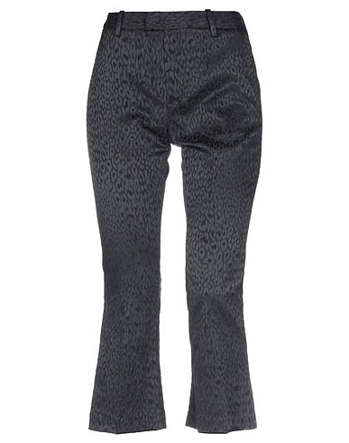DONDUP Casual trouser Black 44% Polyester, 33% Cotton, 18% Polyamide, 5% Elastane