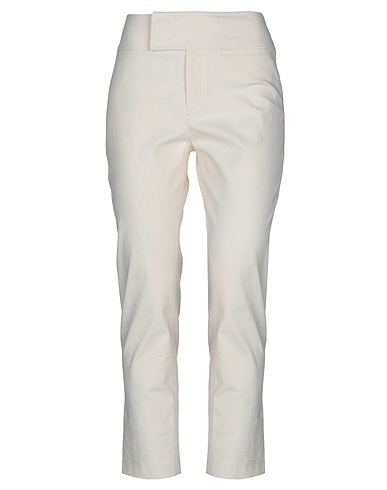 ISABEL MARANT Casual trouser Ivory 70% Cotton, 29% Viscose, 1% Elastane