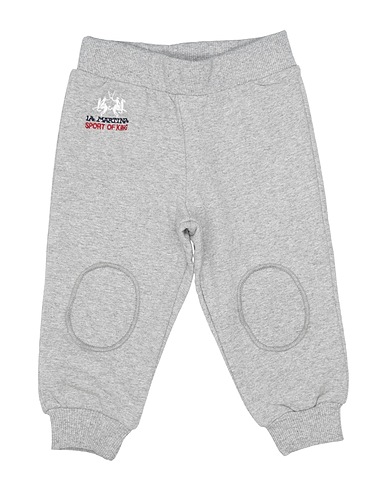 LA MARTINA Casual trouser Light grey 95% Cotton, 5% Elastane