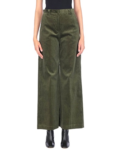 MALÌPARMI Hosen Militärgrün 99% Baumwolle, 1% Elastan