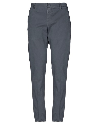 DONDUP Casual trouser Grey 68% Cotton, 30% Lyocell, 2% Elastane