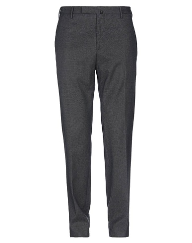 INCOTEX Casual pants Charcoal 98% Cotton, 2% Elastane