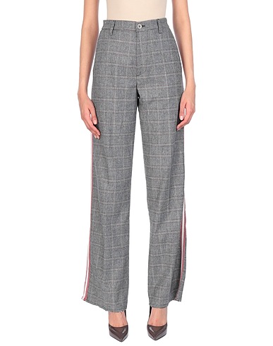 RE_HASH Casual trouser Grey 45% Polyester, 23% Acrylic, 13% Viscose, 11% Wool, 8% Other Fibres