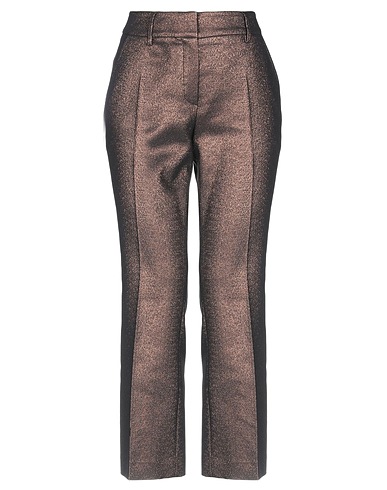 TRUE ROYAL Casual trouser Copper 53% Cotton, 39% Polyester, 8% Polyimide