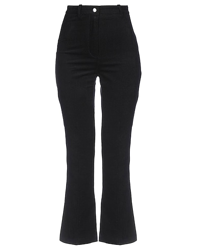 WOOD WOOD Casual trouser Black 100% Cotton