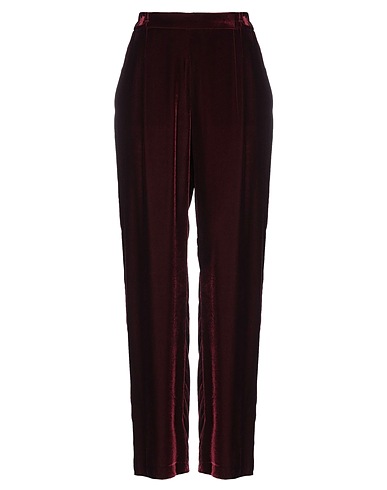 STELLA McCARTNEY Pantalone Bordeaux 67% Viscosa, 33% Cupro