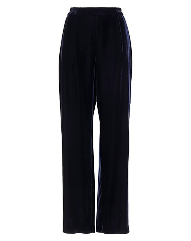 STELLA McCARTNEY Casual trouser Midnight blue 67% Viscose, 33% Cupro