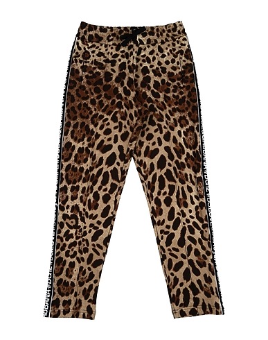 DOLCE&GABBANA Casual trouser Beige 100% Cotton, Elastane