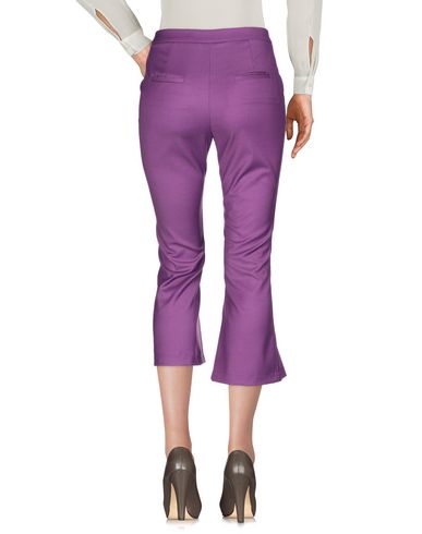 Shop Nora Barth Woman Pants Purple Size 4 Polyester, Rayon, Elastane