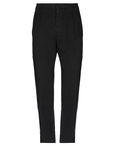 DONDUP チノパンツ ブラック コットン 68% / テンセル 30% / ポリウレタン 2%