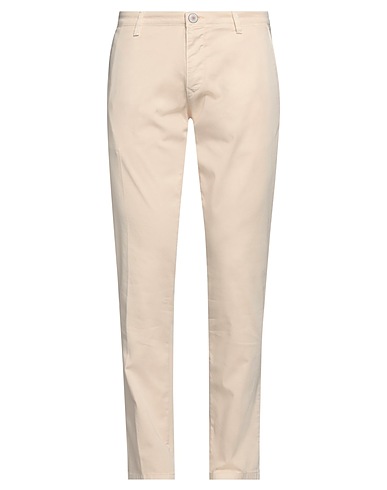 FRADI Casual trouser Cream 98% Cotton, 2% Elastane