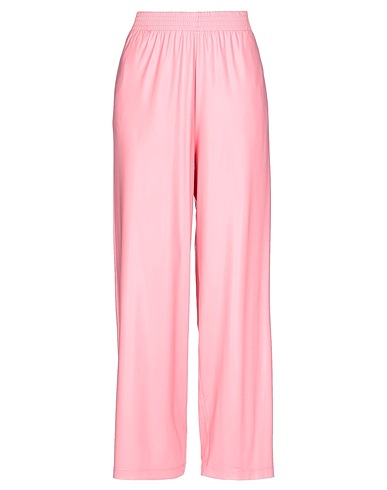 MM6 MAISON MARGIELA Casual trouser Pink 93% Polyester, 7% Elastane, Polyurethane