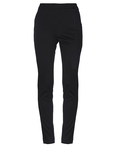 MARIA GRAZIA SEVERI Casual trouser Black 65% Viscose, 30% Polyamide, 5% Elastane