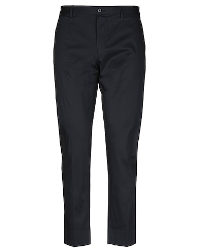DOLCE&GABBANA Casual pants Black 92% Cotton, 7% Polyester, 1% Elastane