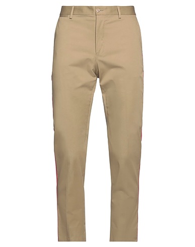 DOLCE&GABBANA Pantalone Verde militare 92% Cotone, 7% Poliestere, 1% Elastan