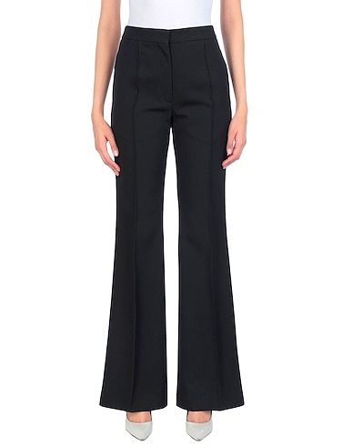 ROCHAS Flared pant NERO 100% Wool