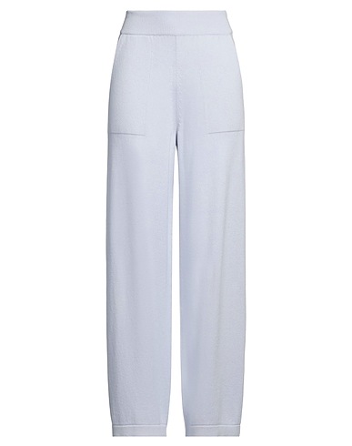 BARRIE Casual trouser Sky blue 100% Cashmere