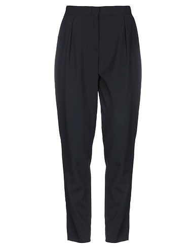 BRIAN DALES Casual trouser Black 54% Polyester, 44% Wool, 2% Lycra®